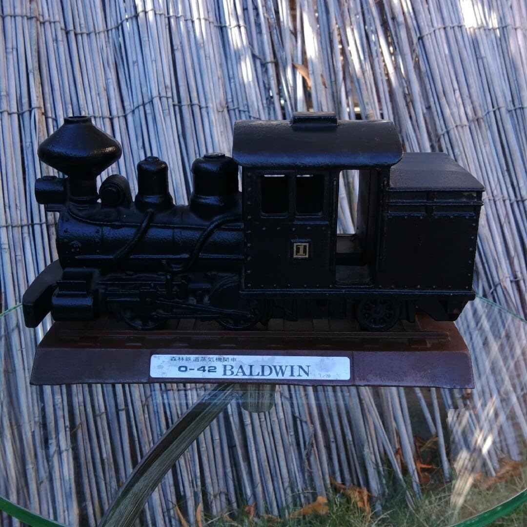 森林鉄道蒸気機関車ボードウィン鋳物模型 森林鉄道蒸気機関車ボードウィン鋳物模型